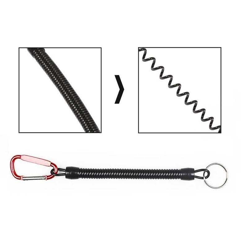 Carabiner Anti-Lost Spring Rope